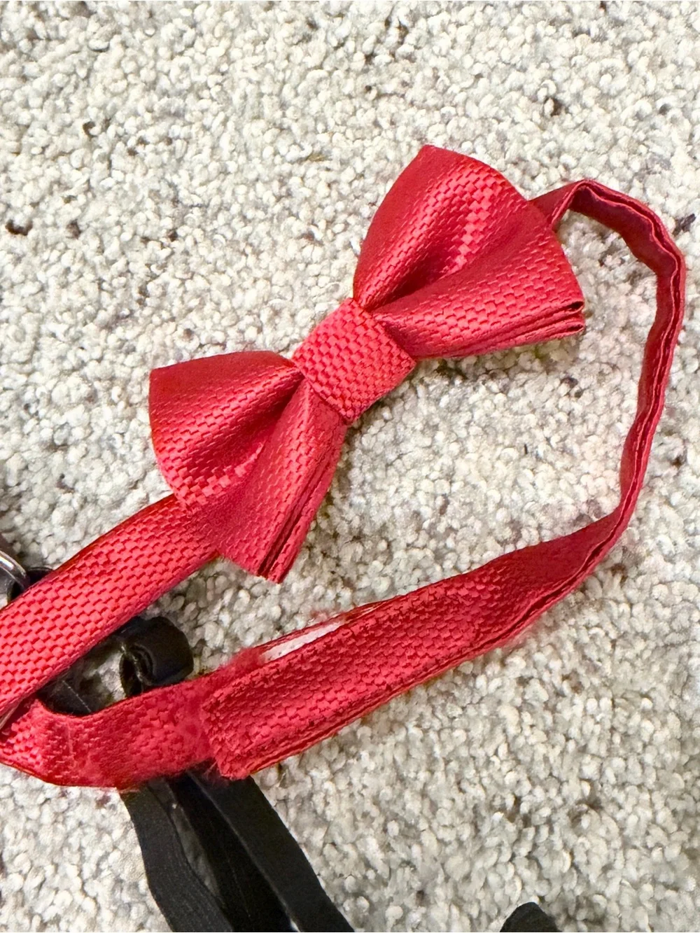 Boys 2T - 4T ties and bows red silver grey white solid colors and cars